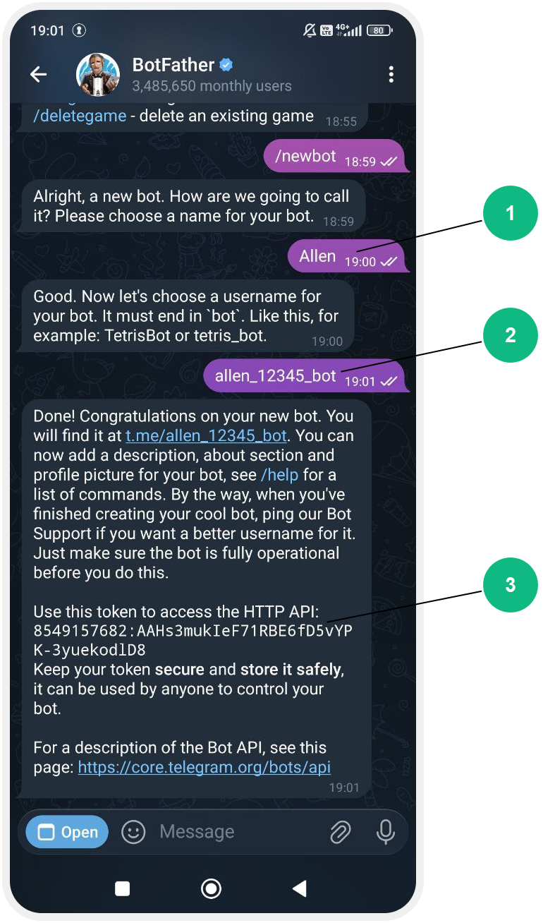 How to create your own Telegram bot