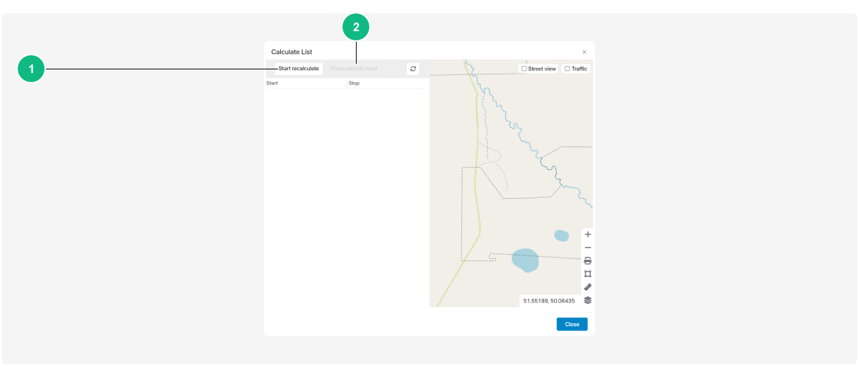 How to work with a route