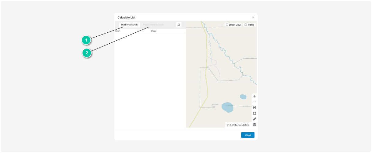 How to work with a route