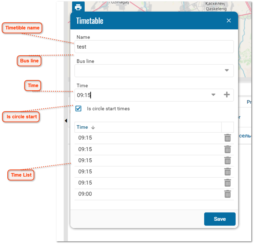 5.8.25. Timetable module